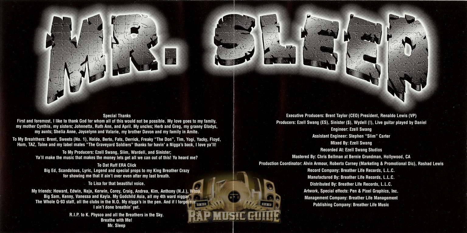 【お1人様1点限り】 Mr. Sleep - Land Of The Breathers: CD | Rap Music Guide 洋楽